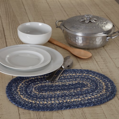 Placemat great falls - placemat, blue