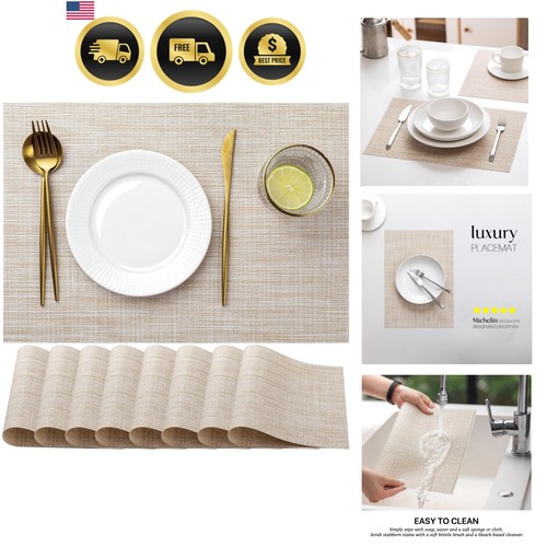 Placemats set 8 - set, of