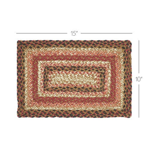 Placemat ginger spice jute - spice,