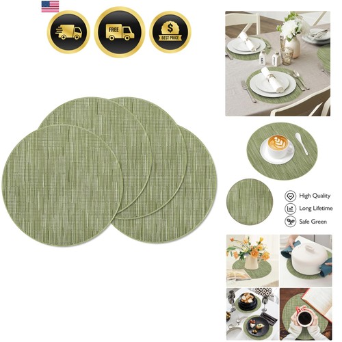 Round placemats set - set, 4