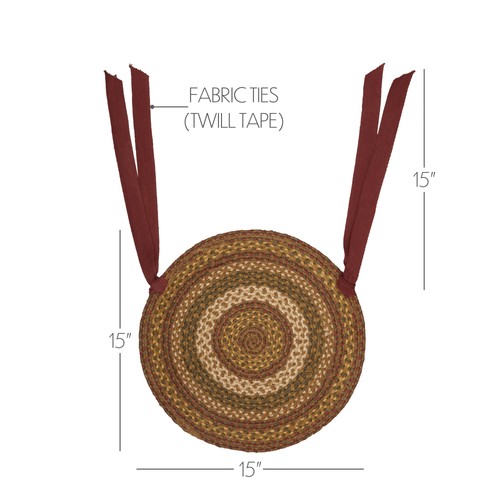 Rustic chair pad - in, set