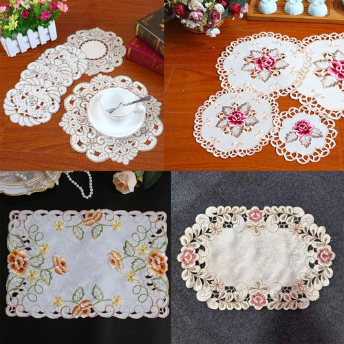 Set vintage embroidered - of, 4